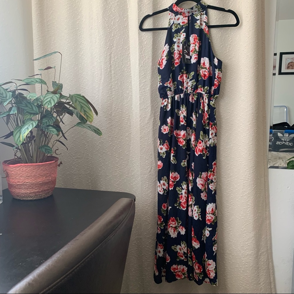 Floral Long Dress
